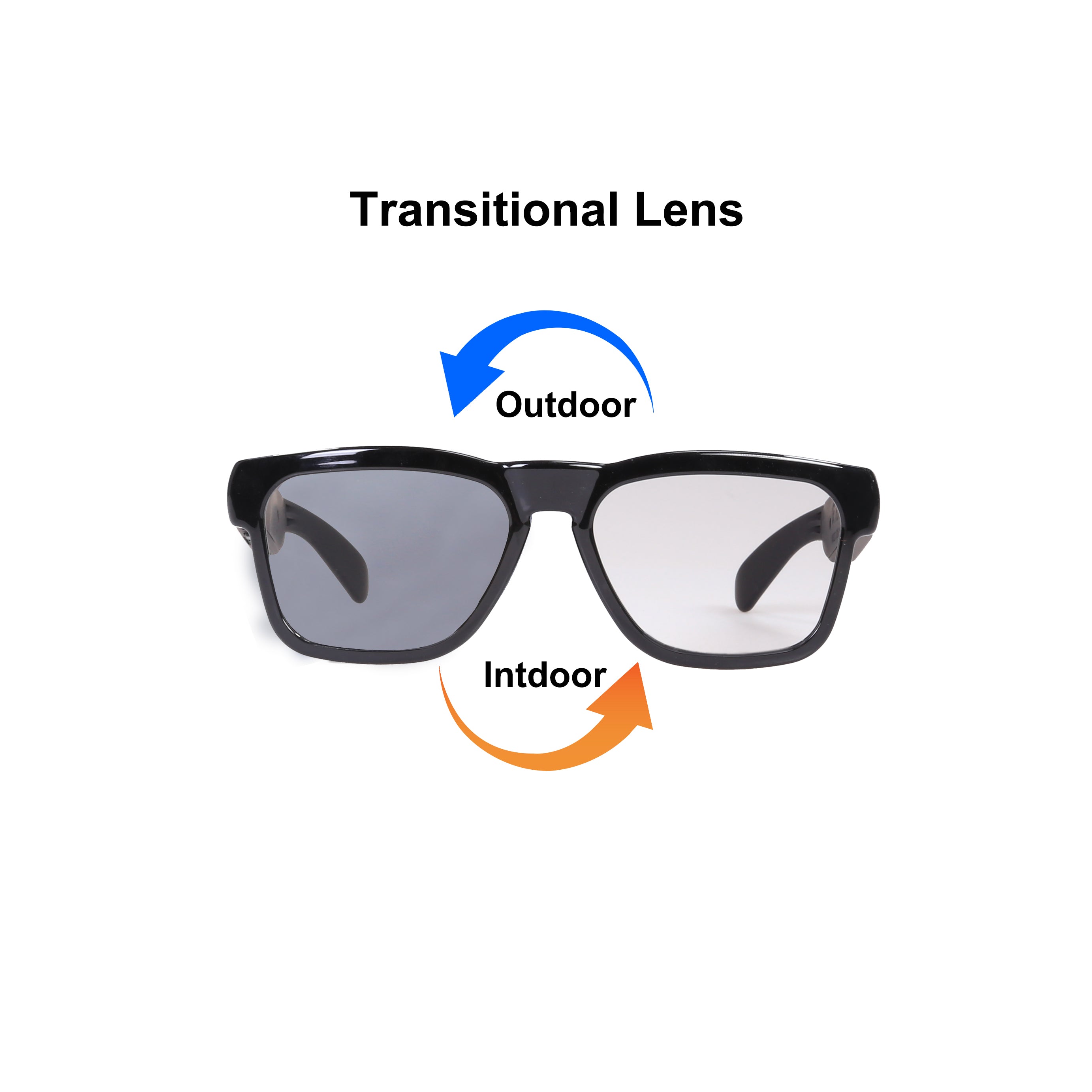 OhO Sunshine Elingo AI Translation Smart Glasses with Bluetooth Speaker for Real Time Interpretation