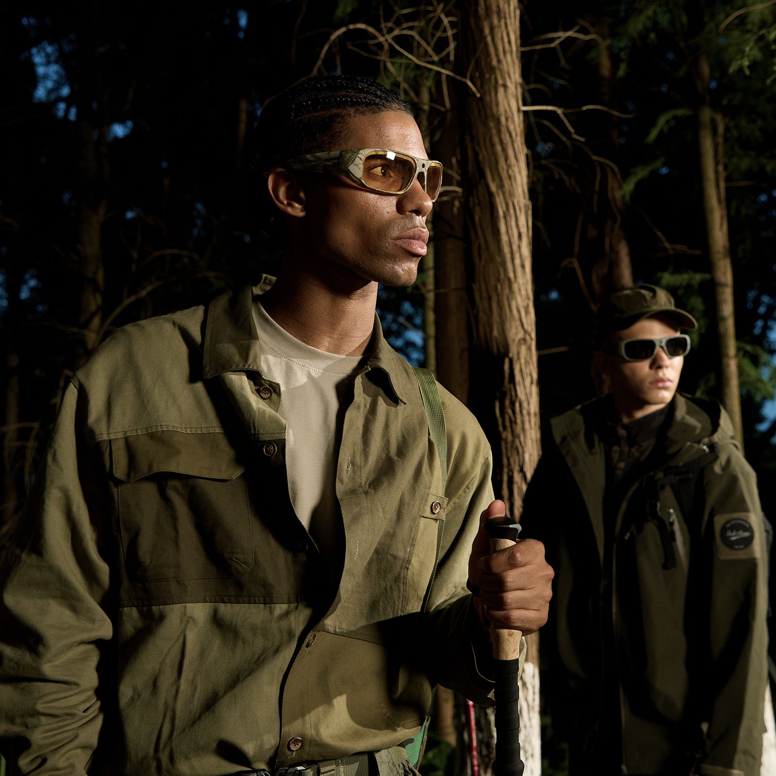 OhO Sunshine Camouflage Sunglasses with 4K Camera for Hunting and Outdoor Adventures