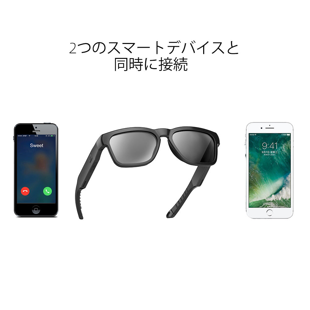 OhO Sunshine Ease Smart Bluetooth Glasses - Polarized