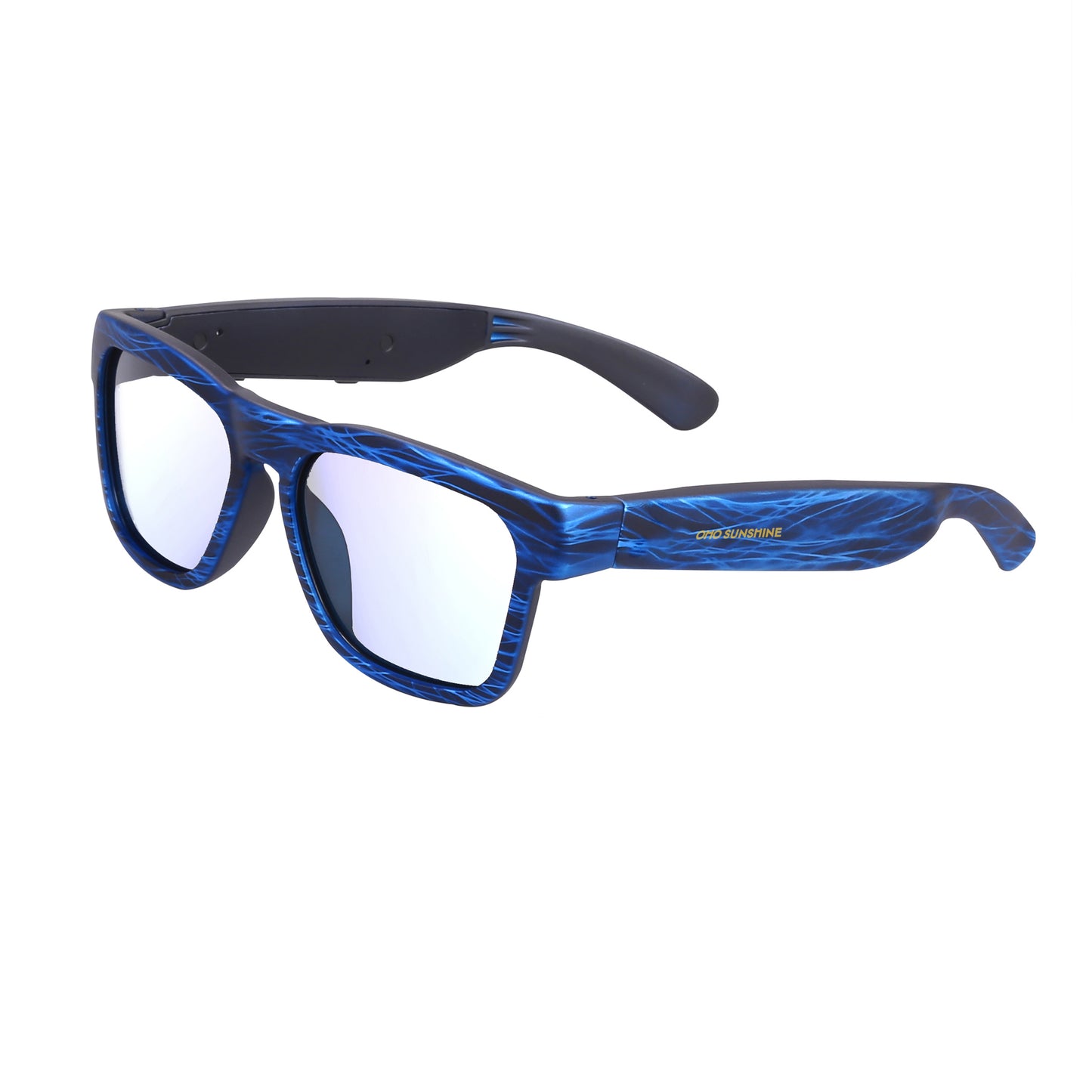 Occhiali audio OhO Sunshine Elite Smart Bluetooth con blocco della luce blu e lenti fotocromatiche per interni ed esterni