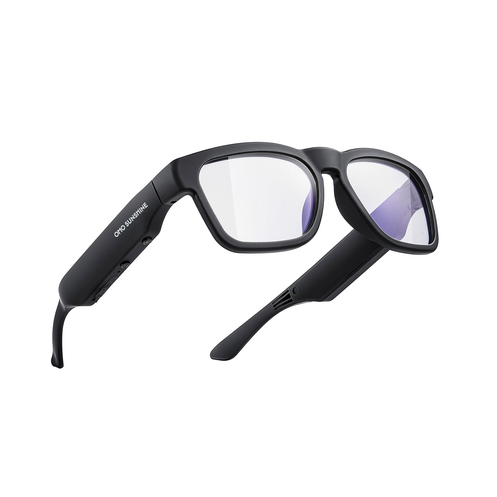 OhO Sunshine Sunblazer Bluetooth Glasses with 32GB/128GB USB Flash Drive & Voice Recorder - Blue Light Blocking & Photochromic Lens