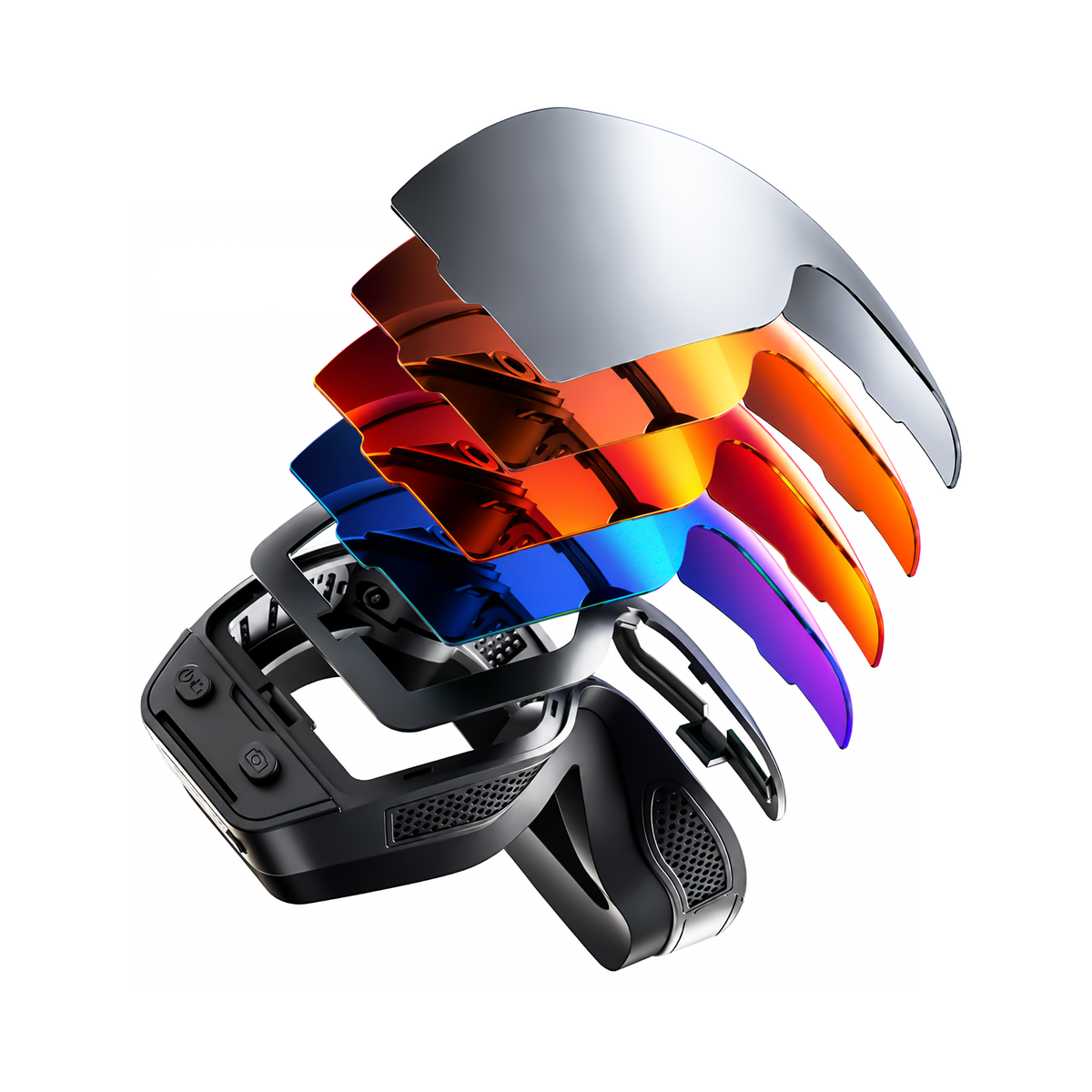 Lentilles de remplacement pour OhO Sunshine Skyshot Masque de ski caméra