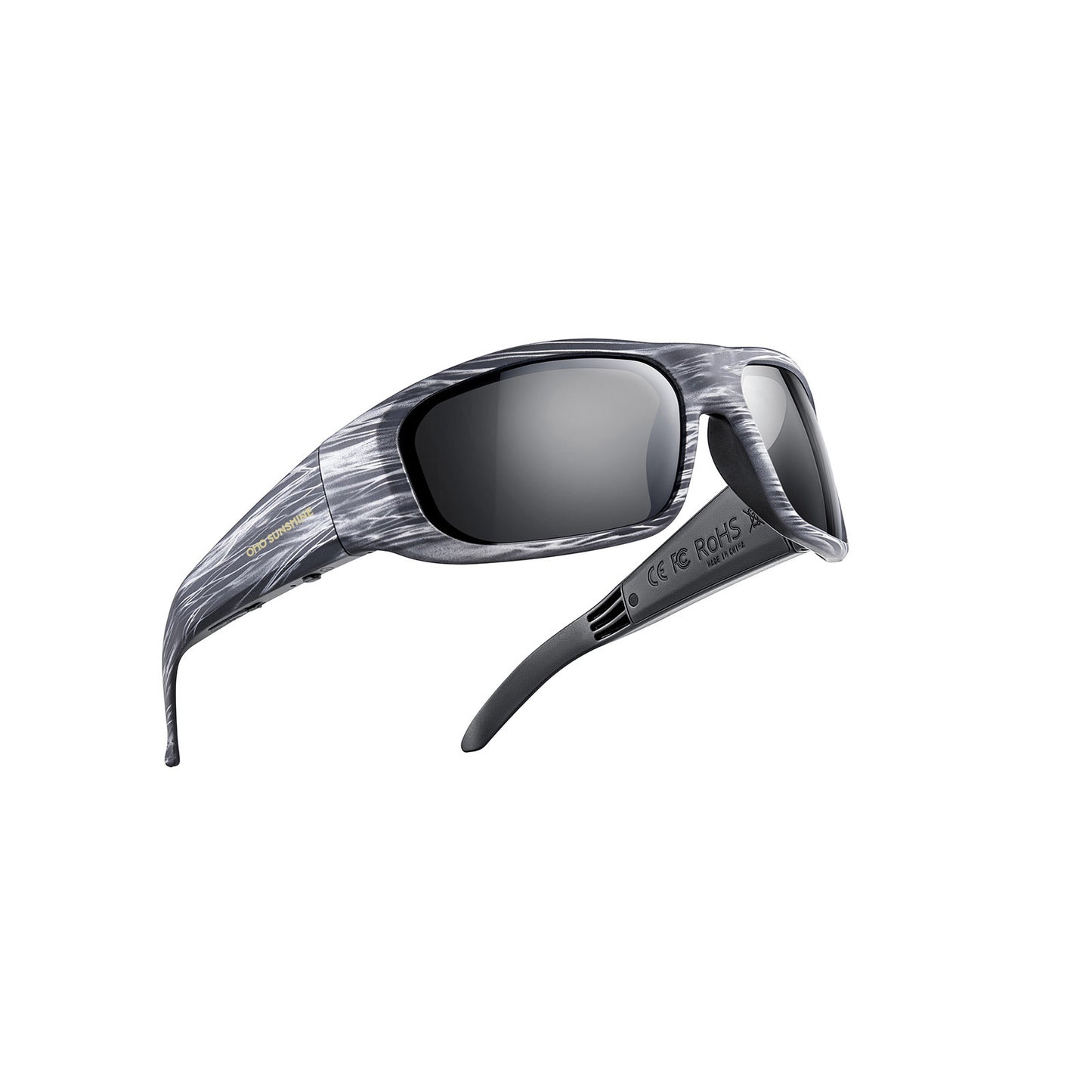 Occhiali intelligenti OhO Sunshine Pulse con altoparlante Bluetooth e audio aperto e lenti polarizzate UV400