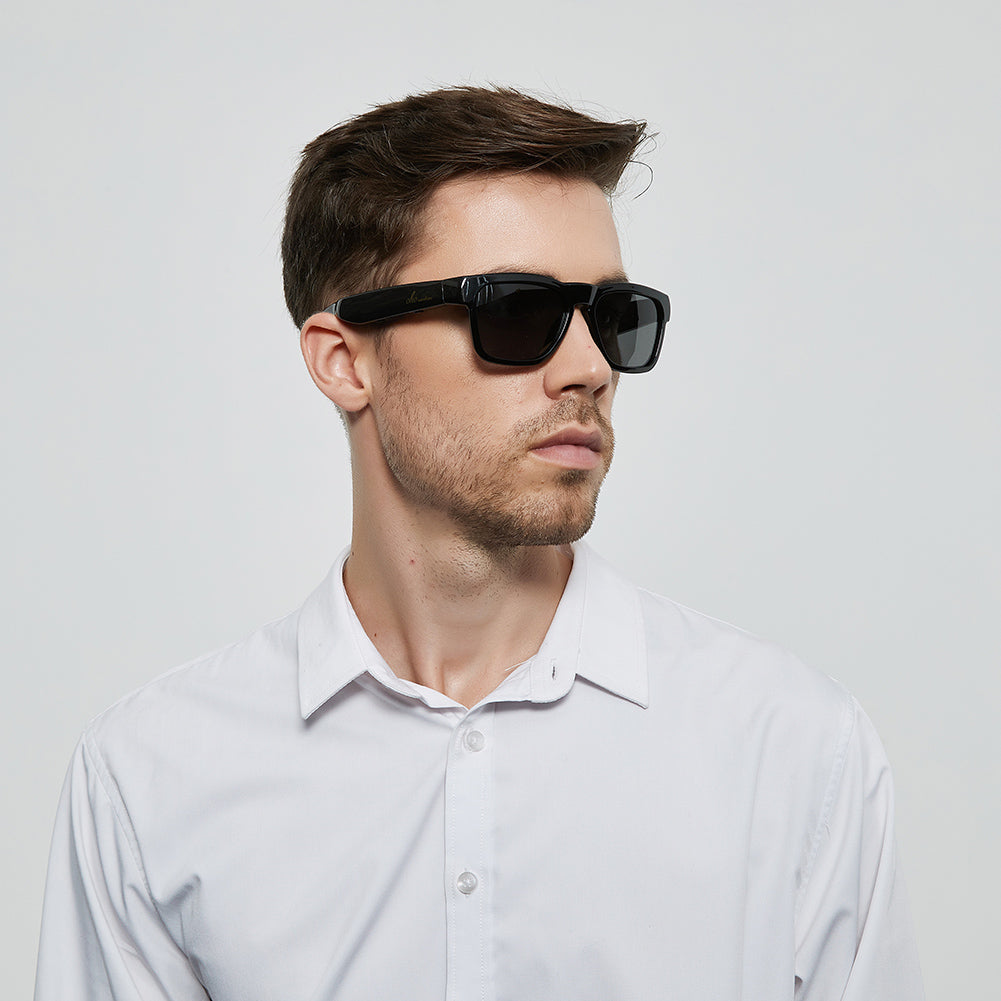 OhO Sunshine Elingo AI Translation Smart Glasses with Bluetooth Speaker for Real Time Interpretation