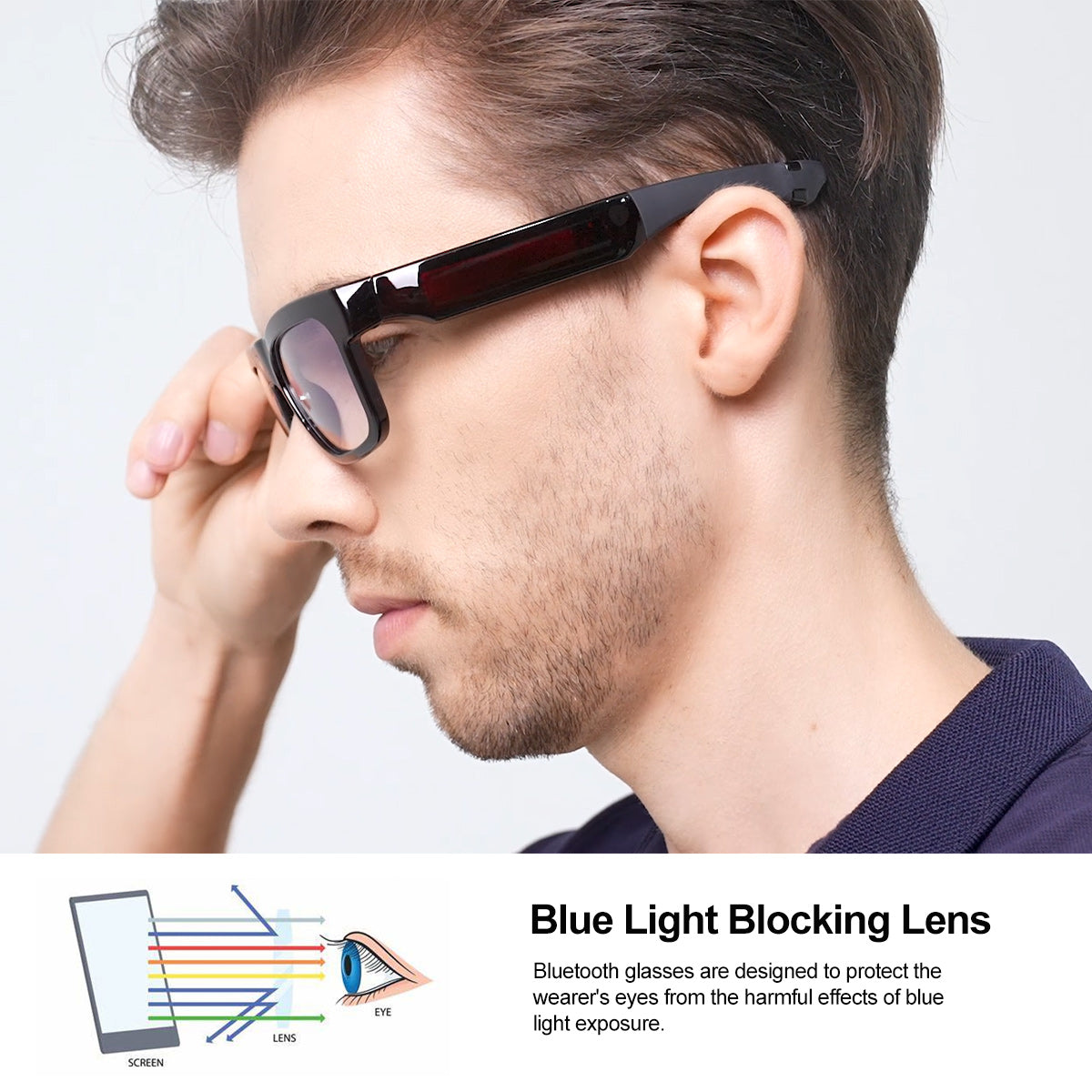 OhO Sunshine Livi Full HD Camera Sunglasses Recording 1080p Video with Wifi Real Time Transfer 64GB Memory