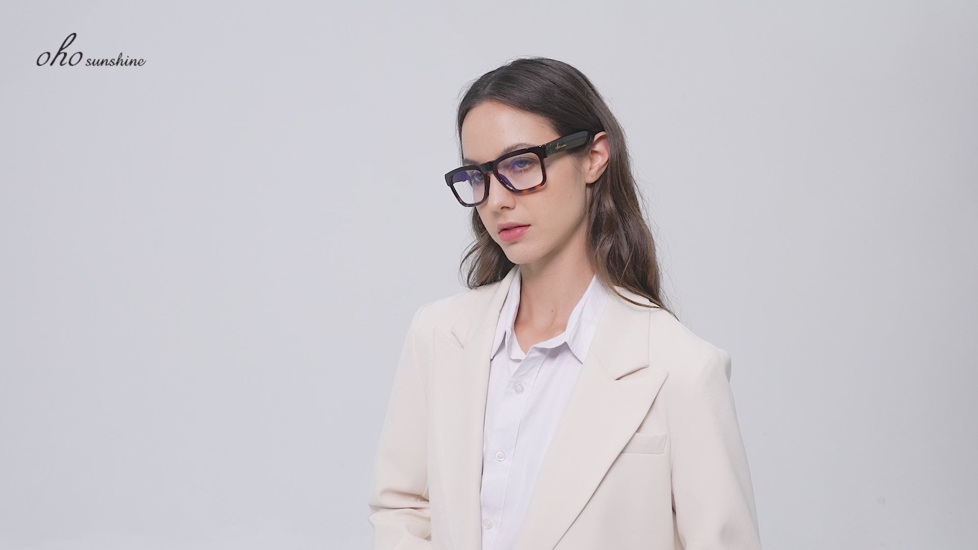 Gafas OhO Sunshine Elite con Bluetooth y audio inteligente, con lente fotocromática UV400, para días soleados y nublados.