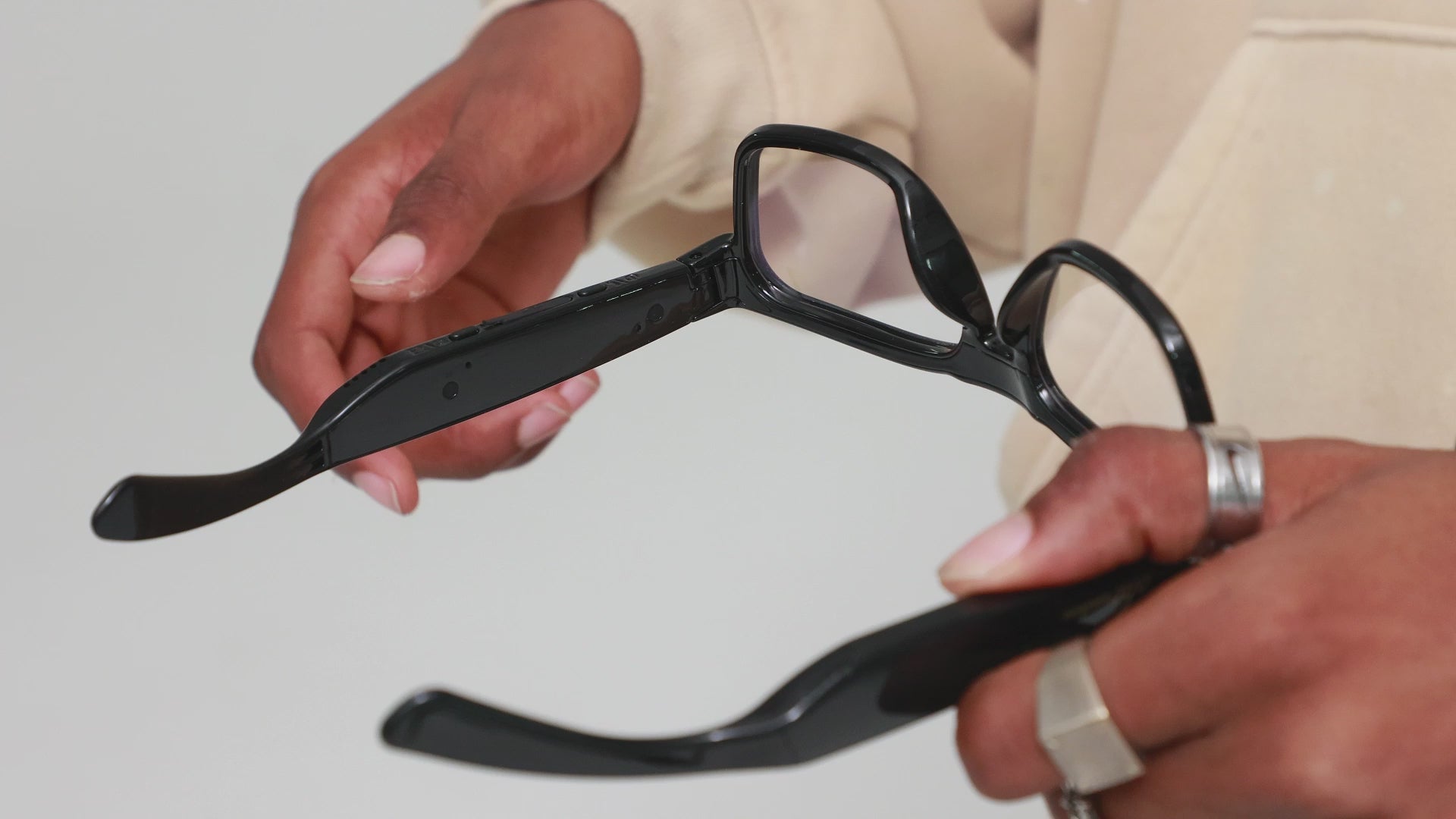 Gafas de audio inteligentes OhO Sunshine Elite con Bluetooth y lentes con filtro de luz azul para hombres y mujeres