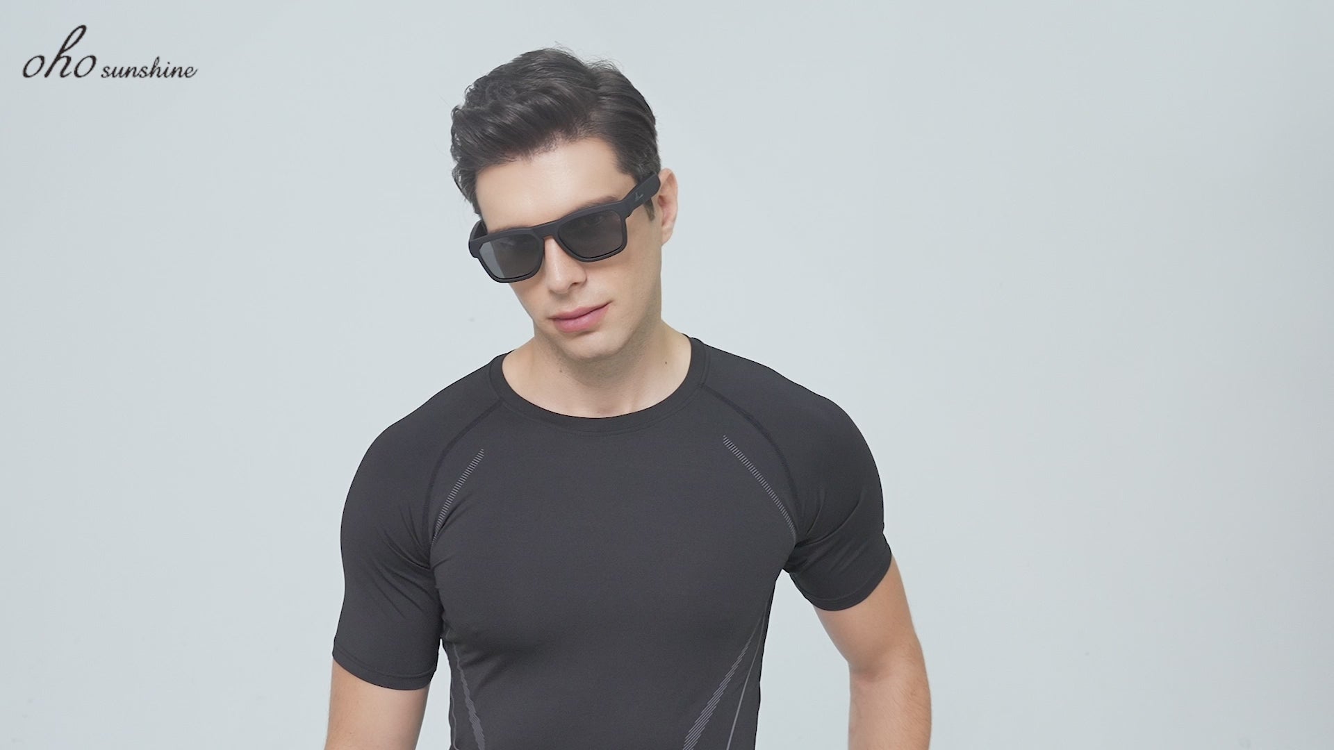 OhO Sunshine Elite Smart Bluetooth Audio Glasses Connecting to Mobile Phone with UV400 Polarized Lens