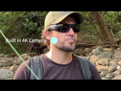 OhO Sunshie Brave 4K Camera Sunglasses Ultra HD Video Quality Built in Memory
