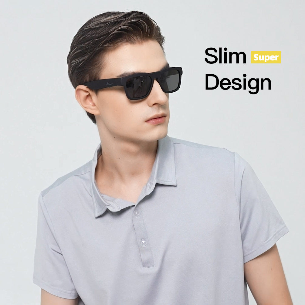 OhO Sunshine Elite Smart Bluetooth Glasses - Polarized