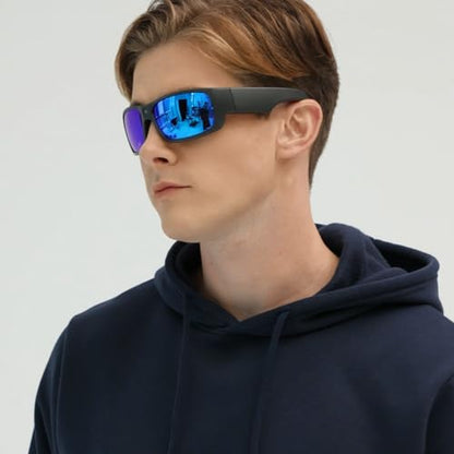 Gafas de sol OhO Sunshine Focus con cámara Full HD, grabación de video 1080P de 32 GB, lente con protección UV400