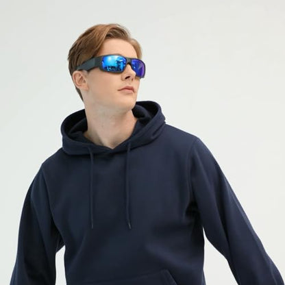 Gafas de sol OhO Sunshine Focus con cámara Full HD, grabación de video 1080P de 32 GB, lente con protección UV400