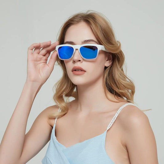 Occhiali audio OhO Sunshine Elite Smart Bluetooth con connessione al telefono cellulare e lenti polarizzate UV400 per lo sport