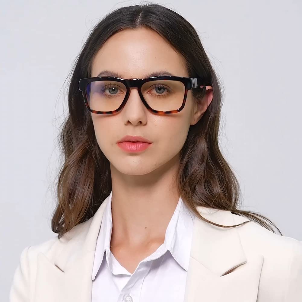 OhO Sunshine Elite Smart Bluetooth Audio Glasses with Blue Light Blocking & Photochromic Lens for Indoor & Outdoor