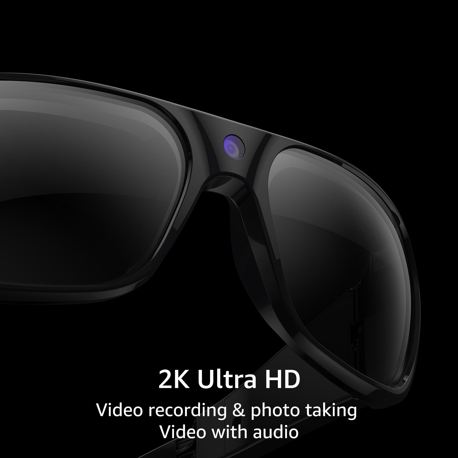 OhO Sunshine Primex EIS Camera Glasses-Ultra HD with Image Stabilizer & Photochromic Lenses