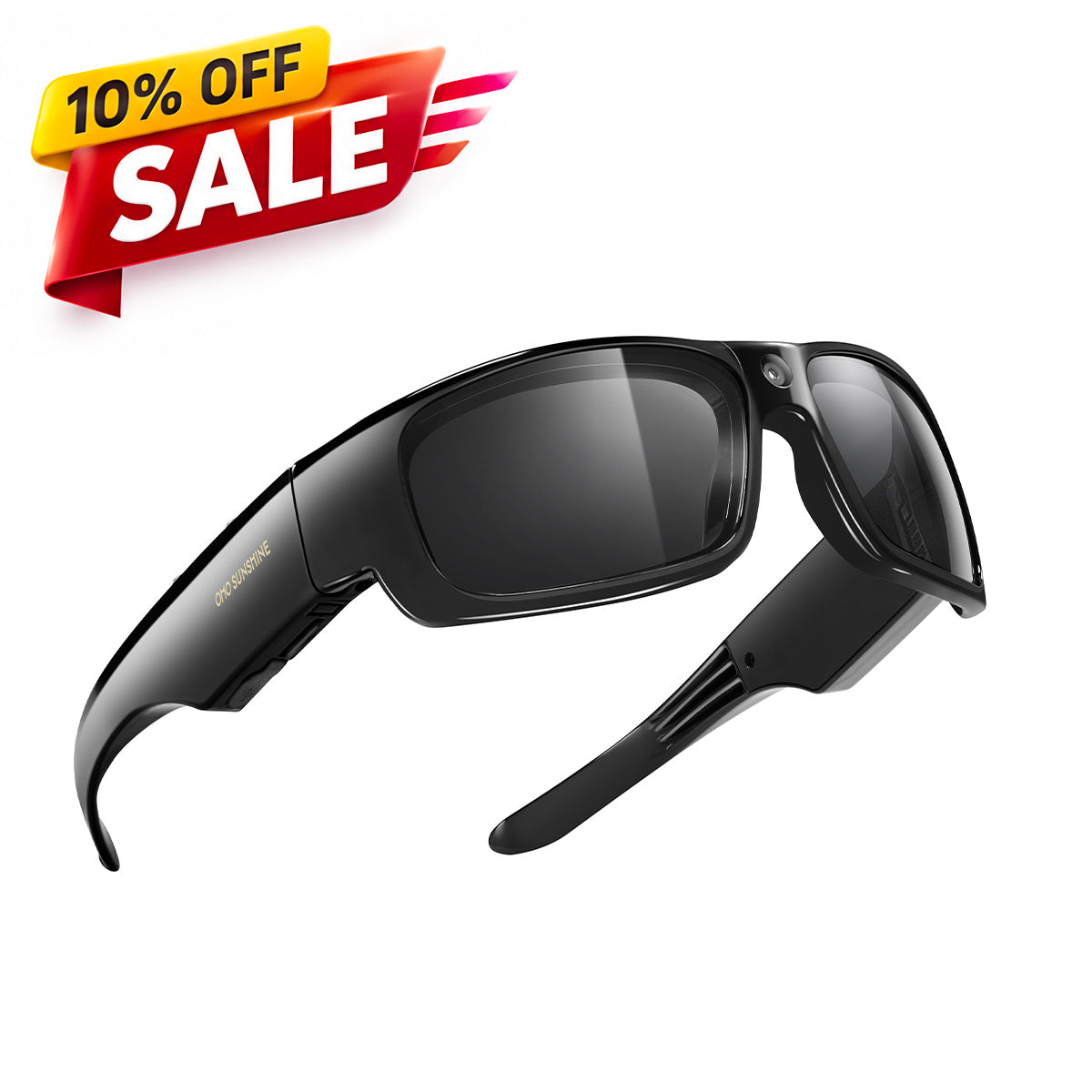 OHO SUNSHINE Focus Camera Glasses - HD 1080p & 16MP Polarized