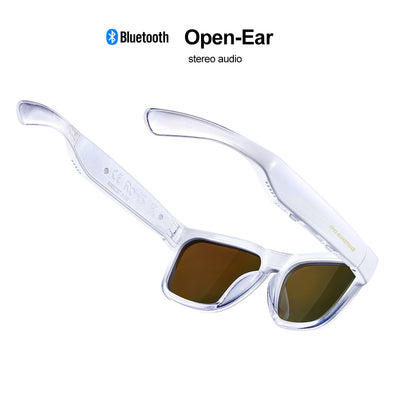 Occhiali audio OhO Sunshine Elite Smart Bluetooth con connessione al telefono cellulare e lenti polarizzate UV400 per lo sport