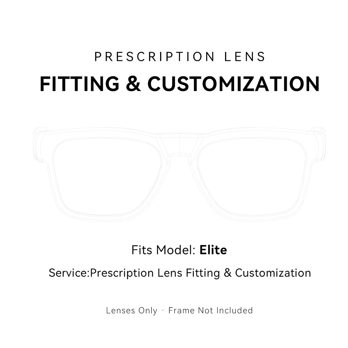 Verres correcteurs de rechange pour lunettes OHO SUNSHINE