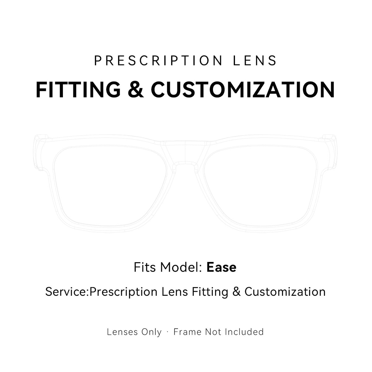 Verres correcteurs de rechange pour lunettes OHO SUNSHINE
