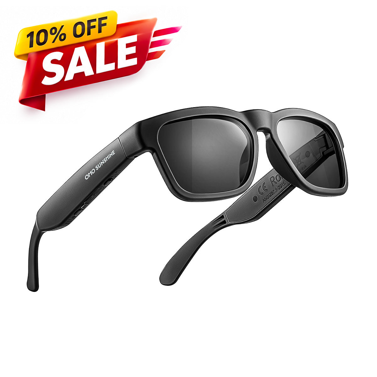OHO SUNSHINE Elite Smart Bluetooth Sunglasses – Polarized UV400
