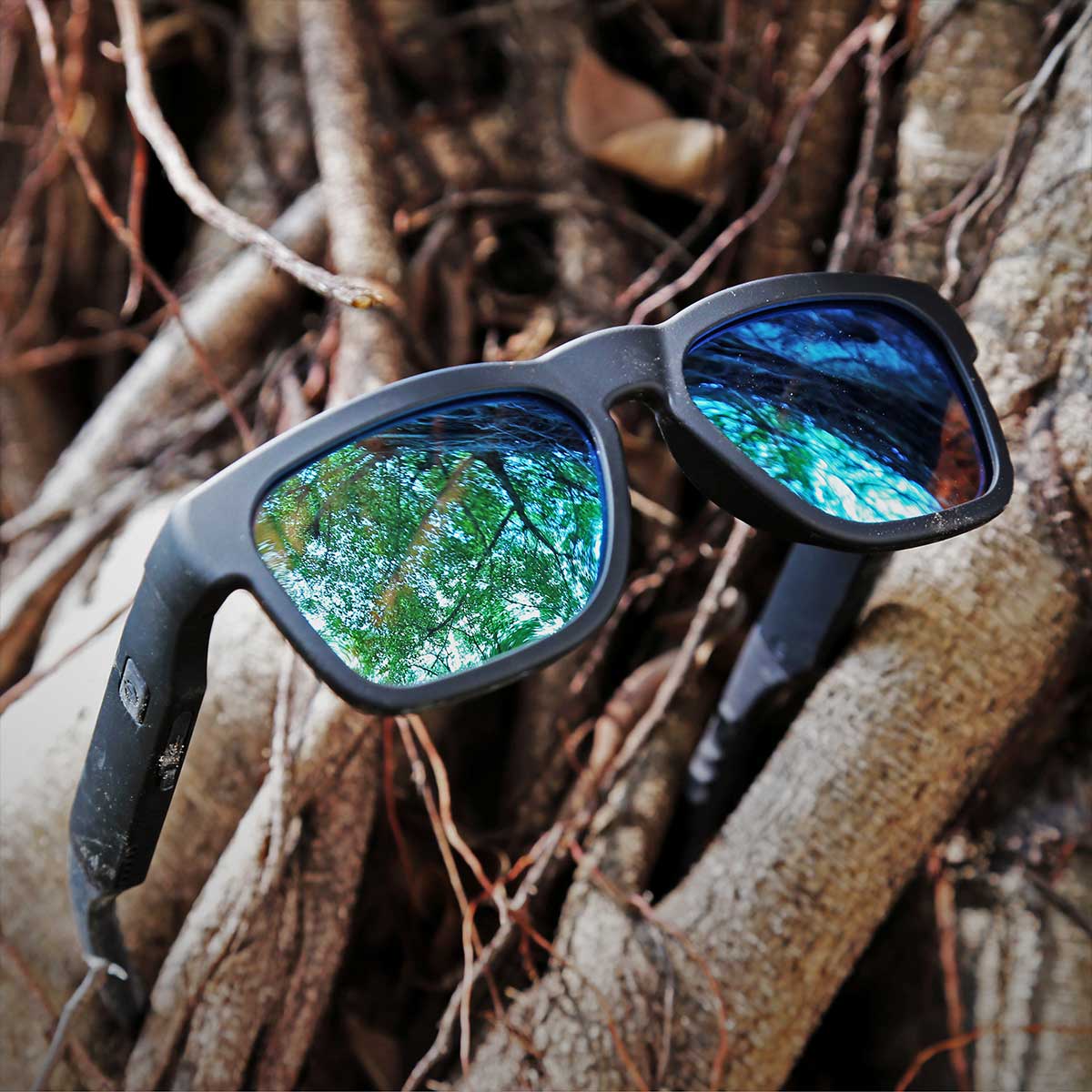 OhO Sunshine Ease Smart Glasses mit Bluetooth-Lautsprecher, UV-Schutz für Outdoor-Sport