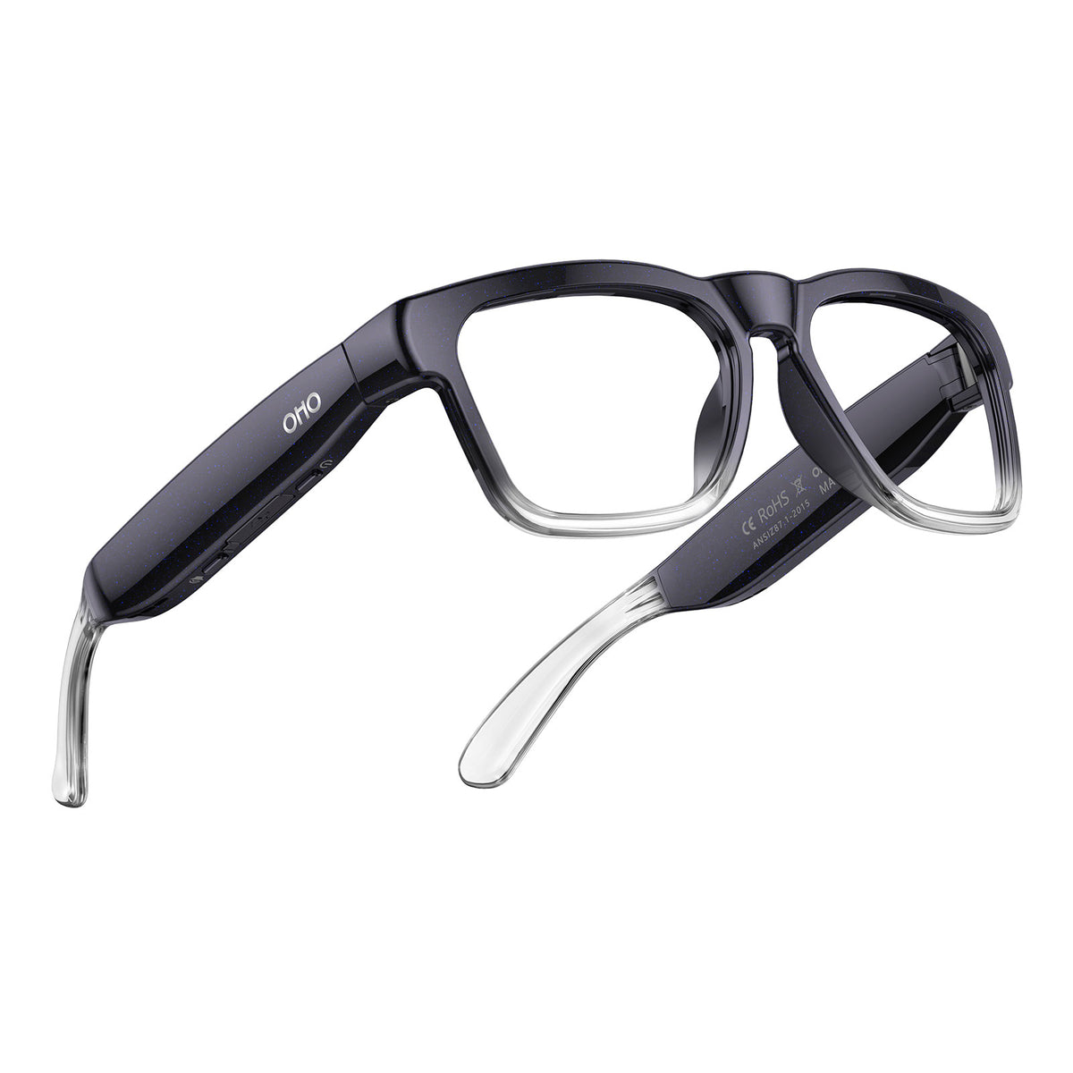 OHO SUNSHINE GlobeEar Smart Bluetooth AI Translation Glasses - Blue Light Blocking & Photochromic Lens