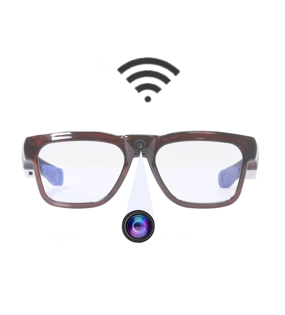 OhO Sunshine Livi Full HD Camera Sunglasses Recording 1080p Video with Wifi Real Time Transfer 64GB Memory
