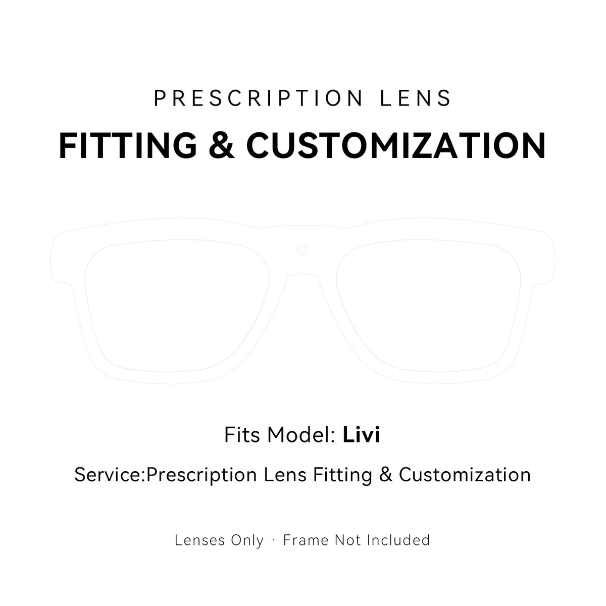Verres correcteurs de rechange pour lunettes OHO SUNSHINE