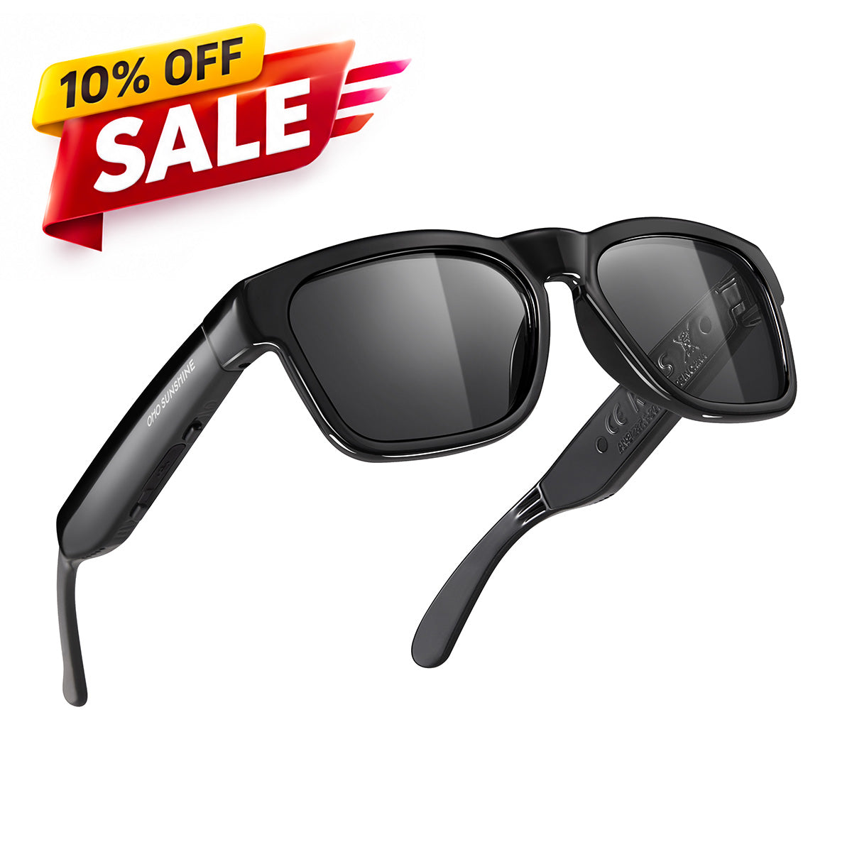 OHO SUNSHINE Elingo Smart AI Glasses - Audio & Real-Time Translation