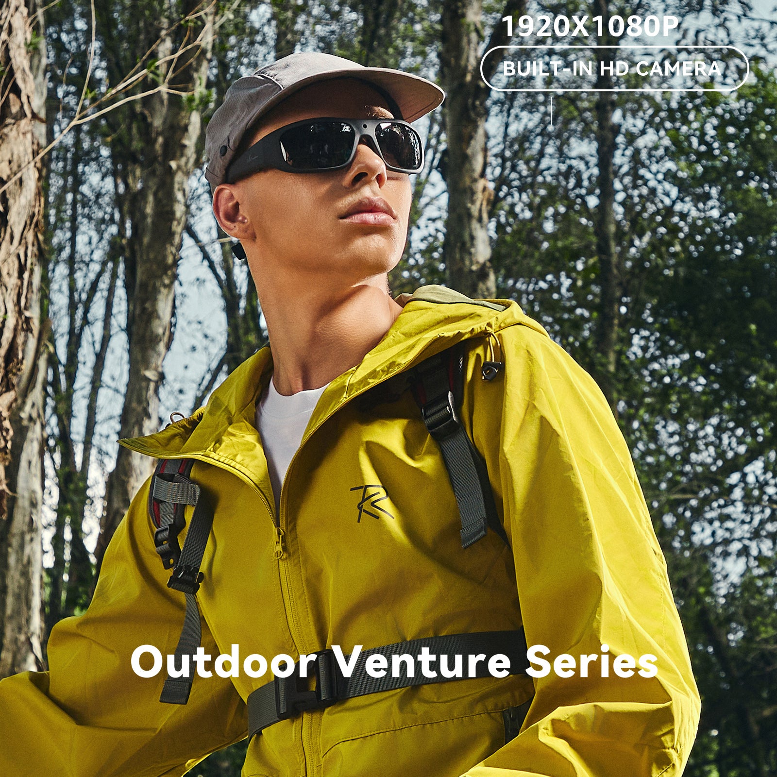 OhO Sunshine Vidsoul 128GB Camera Sunglasses Full HD 1080p Video Recording and Photo Taking