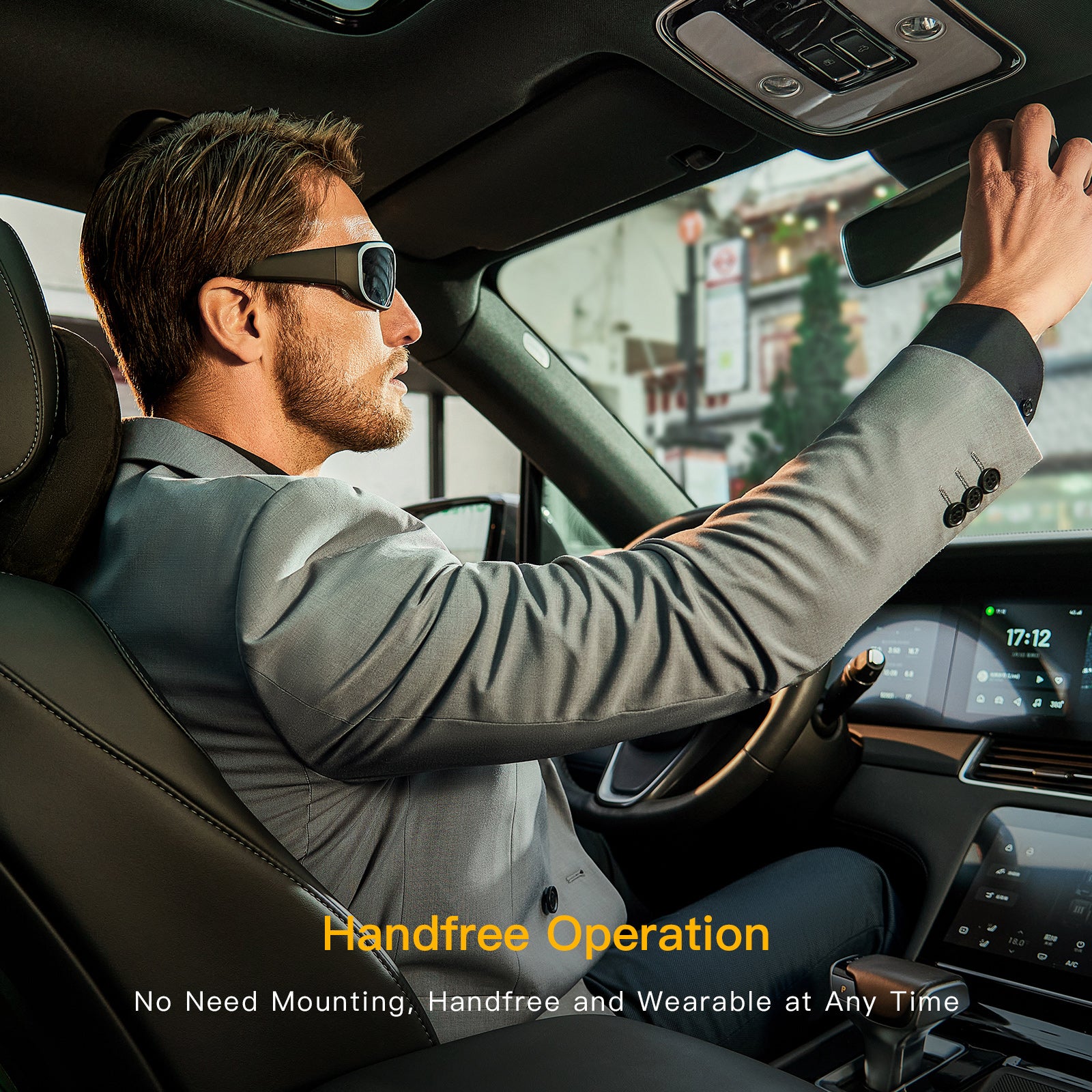 OhO Sunshie Brave 4K Camera Sunglasses Ultra HD Video Recording with Photochromic Lens
