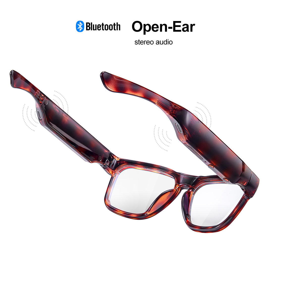 OhO Sunshine Sunblazer Smart Glasses with Bluetooth Audio Speaker & Mp3 Music Player with 128GB Memory