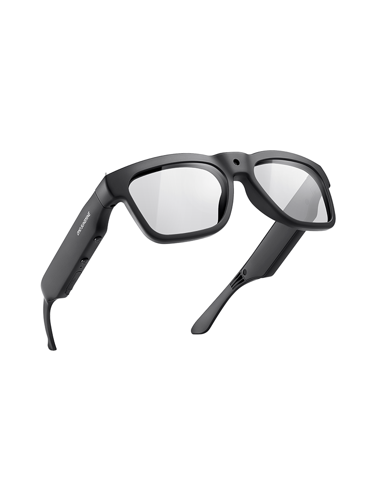 Occhiali intelligenti OhO Sunshine Edge con fotocamera Full HD da 256 GB e altoparlante Bluetooth con lenti fotocromatiche