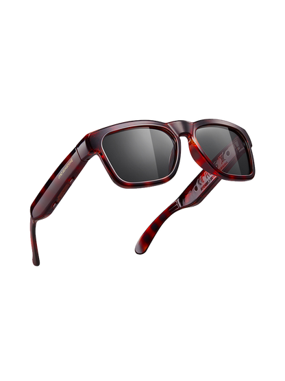 OhO Sunshine Elite Smart Glasses, altoparlante audio Bluetooth con lenti polarizzate UV400