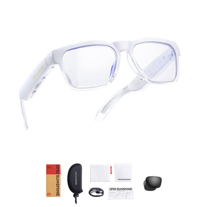 Occhiali audio OhO Sunshine Elite Smart Bluetooth con lenti anti-luce blu per uomo e donna