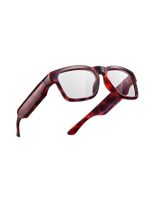 Occhiali intelligenti OhO Sunshine Sunblazer con altoparlante audio Bluetooth e lettore musicale MP3 con memoria da 128 GB
