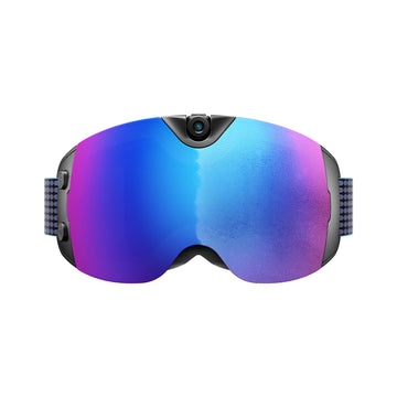 Occhiali da sci intelligenti OhO Sunshine Skyshot con fotocamera - Antiappannamento 4K e 24M