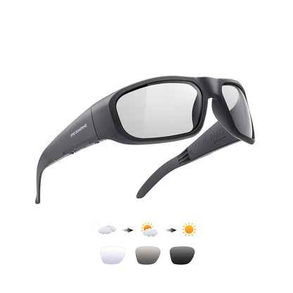 Occhiali intelligenti OhO Sunshine Pulse con altoparlante Bluetooth e lenti fotocromatiche per avventure all'aria aperta