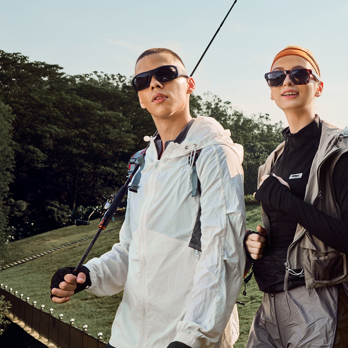 Occhiali intelligenti OhO Sunshine Pulse con altoparlante Bluetooth e lenti fotocromatiche per avventure all'aria aperta