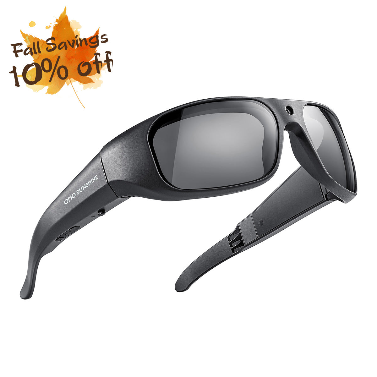 OHO SUNSHINE Brave Smart Camera Glasses - Ultra HD 4K & 24MP Camera