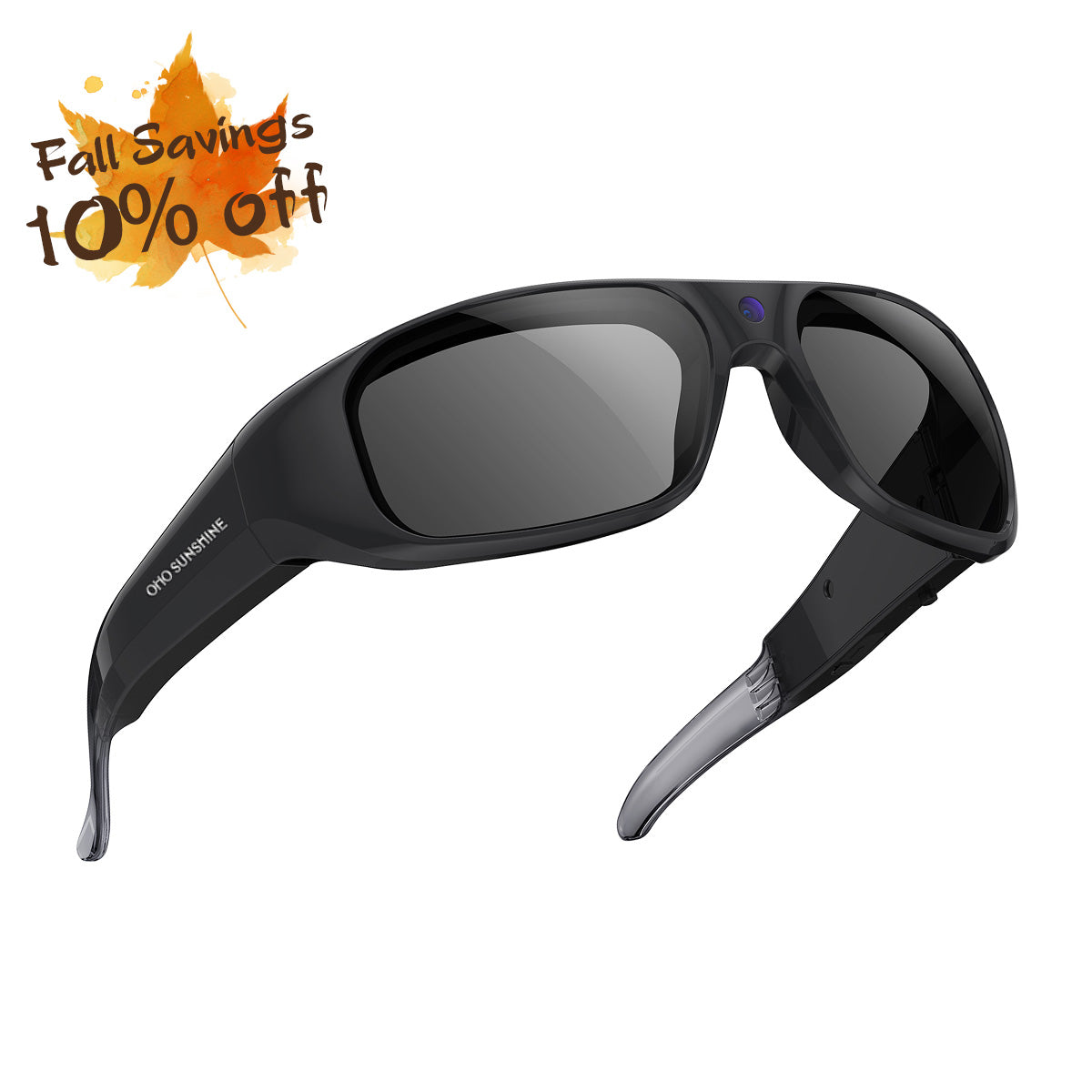 OHO SUNSHINE Primex EIS Camera Glasses-Ultra HD with Image Stabilizer & Photochromic Lenses